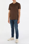 תמונת כל הלוק של Crewneck T-Shirt in Brown